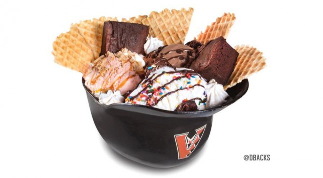 Diamondbacks sundae